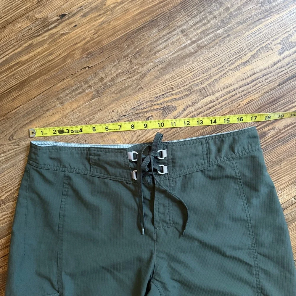 Immersion Research Board Shorts Mens 33 Green Ripstop Kayak Paddle Swim Kayak